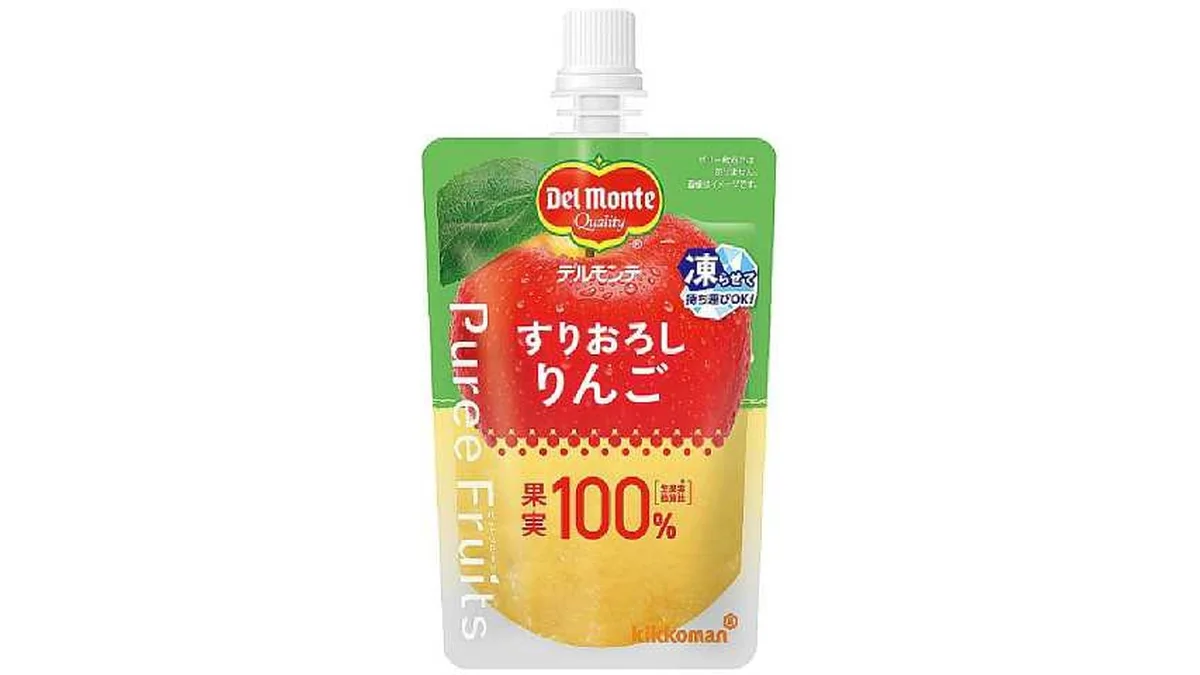デルモンテ　ピュレフルーツ　すりおろしりんご　１１０ｇ