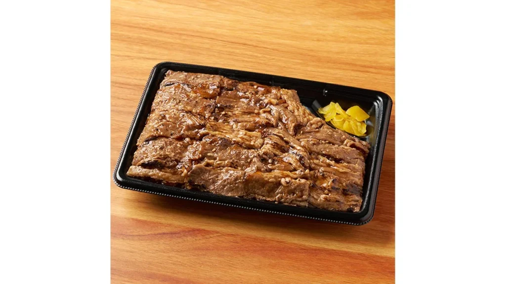 増量　特製ダレの炙り焼牛カルビ重