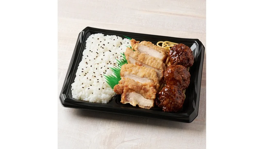 にんにくから揚げ&ふんわり肉だんご弁当
