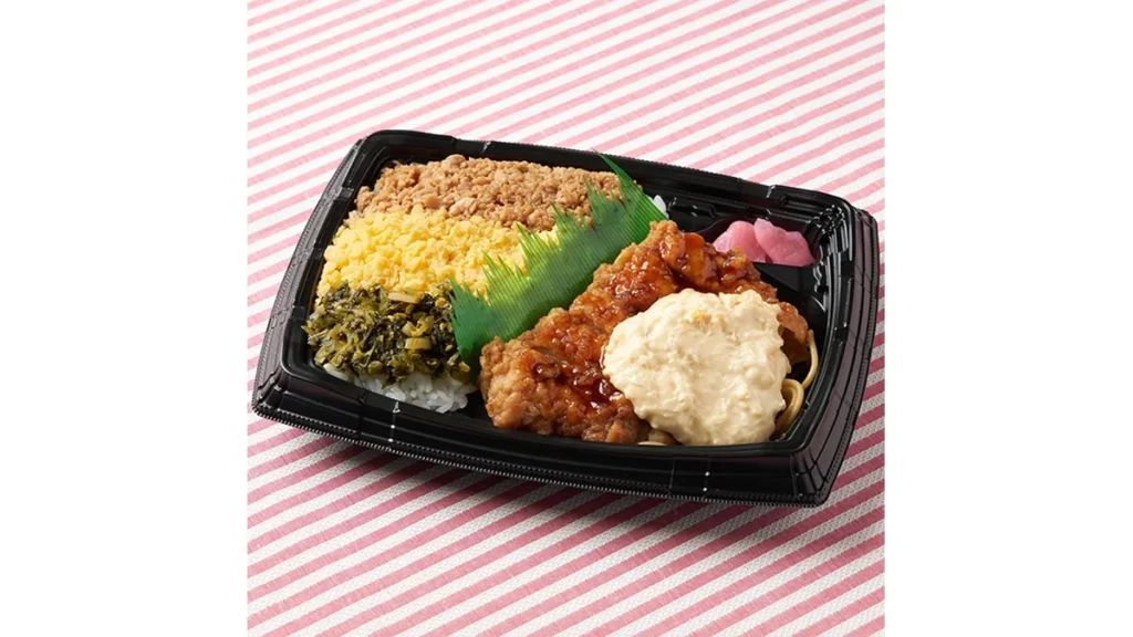 増量　3色そぼろ&チキン南蛮弁当