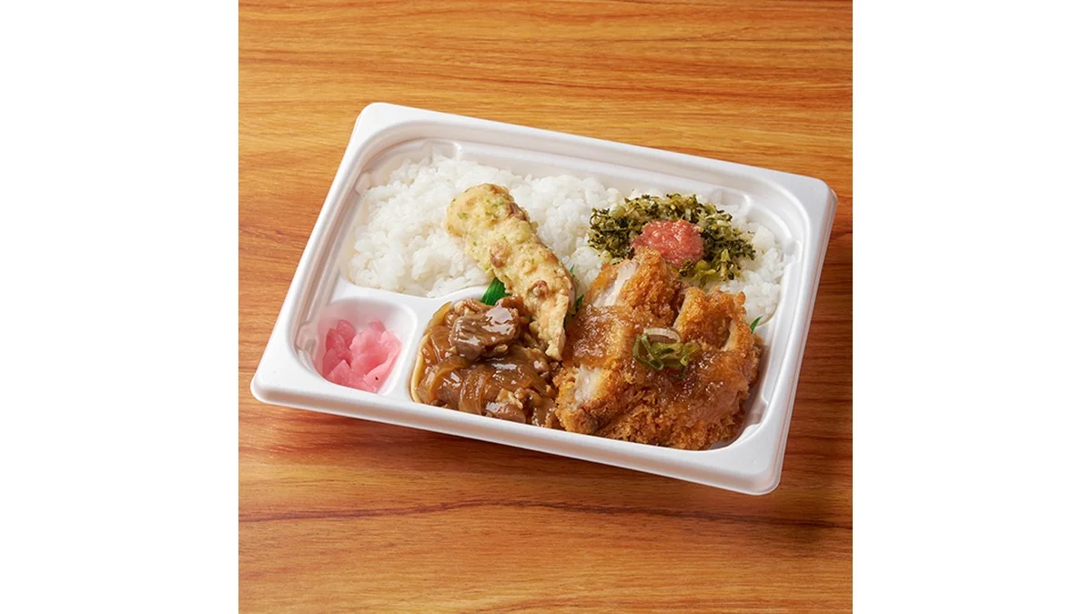 【北陸】おろしチキンカツ&豚焼肉弁当
