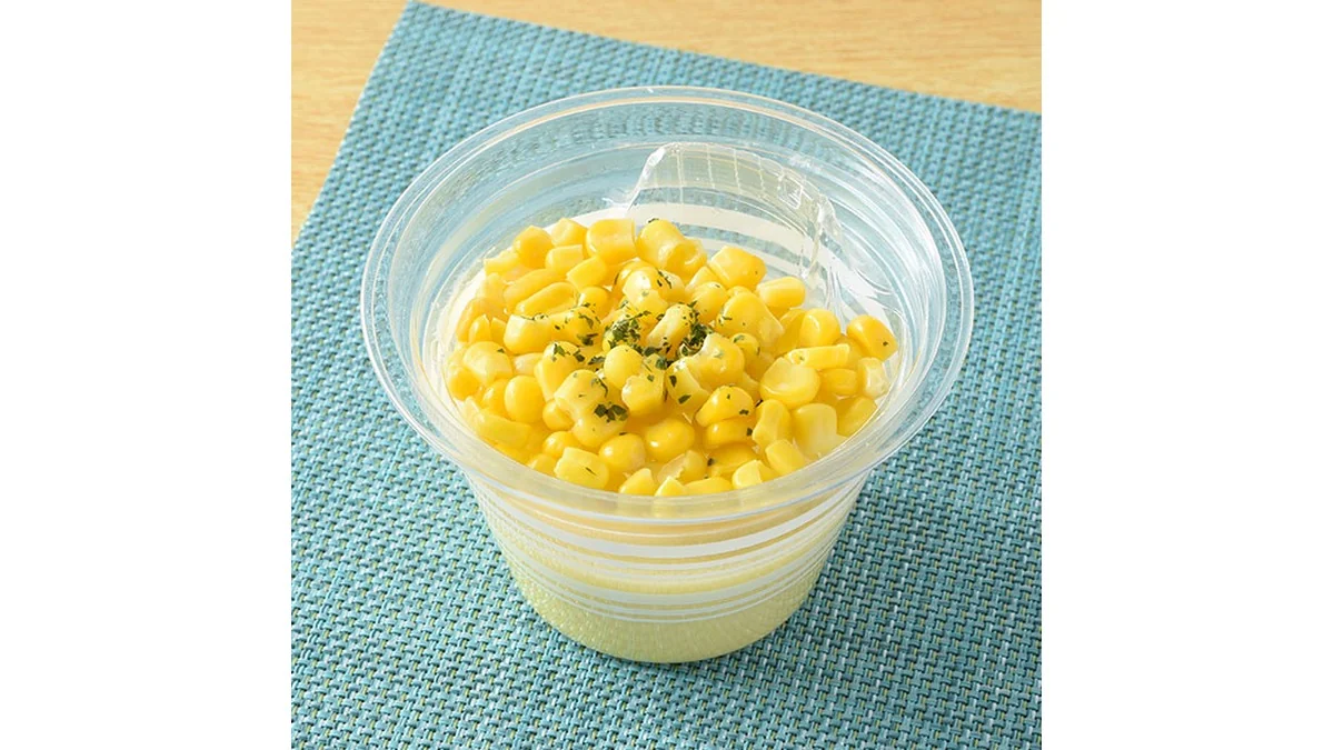 冷たいコーンポタージュ