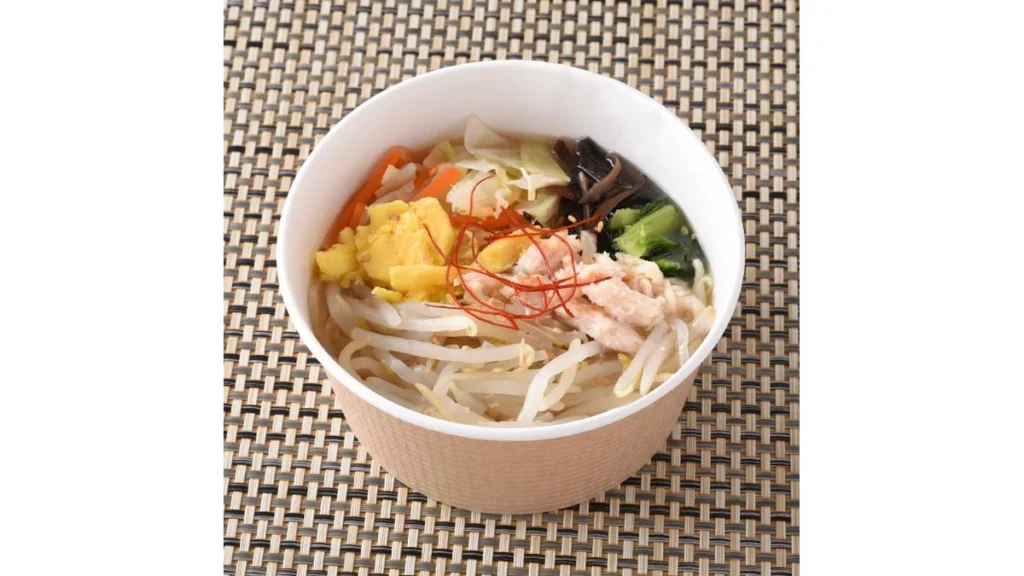 【関東・東海・北陸】野菜を食べる鶏ガラしょうゆスープ