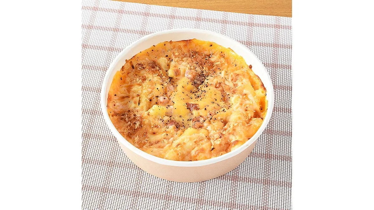 濃厚チーズソースのマッケンチーズグラタン