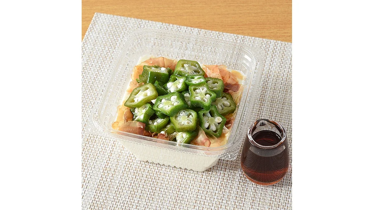 だし香る！オクラのとろーり豆腐