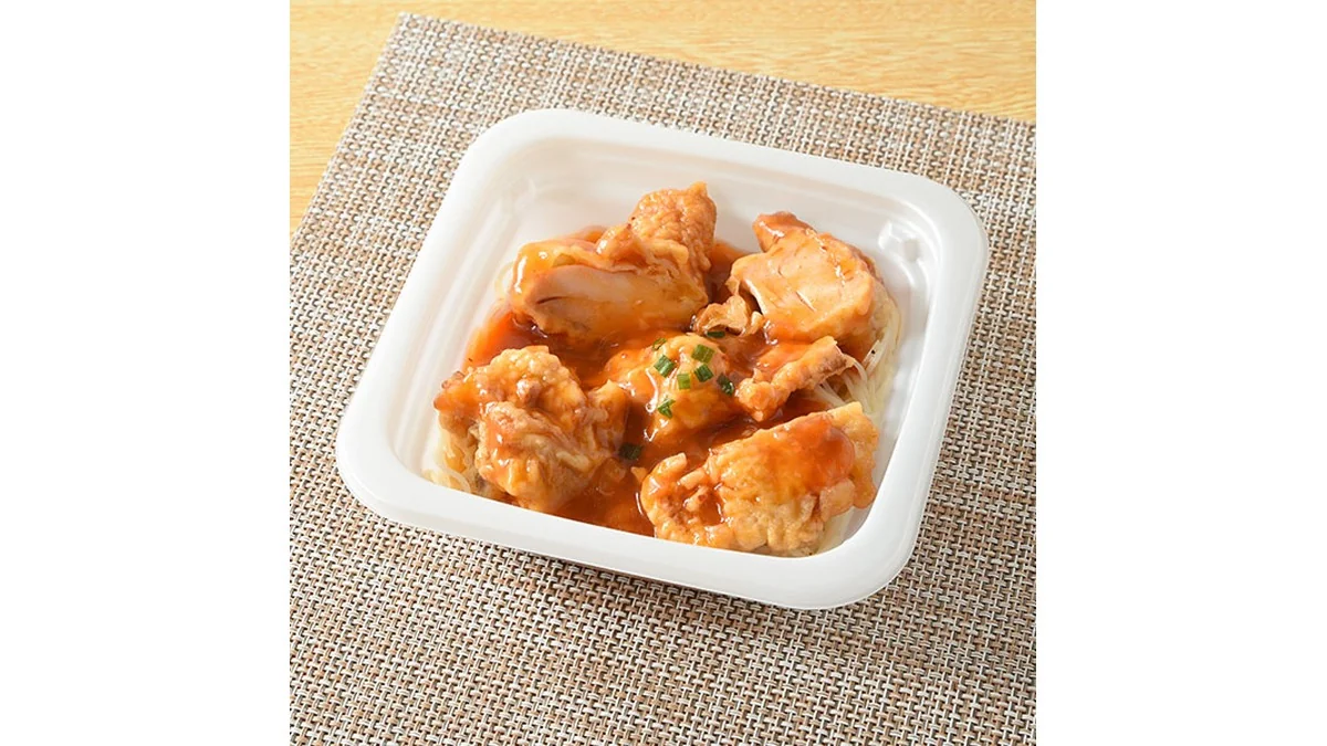 鶏唐揚げのチリソース