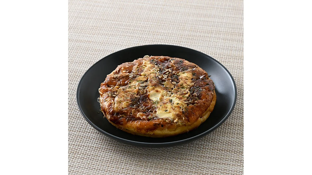ふわもち食感のお好み焼き