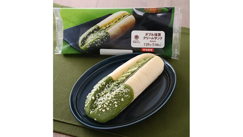 ダブル抹茶クリームサンド（宇治抹茶）