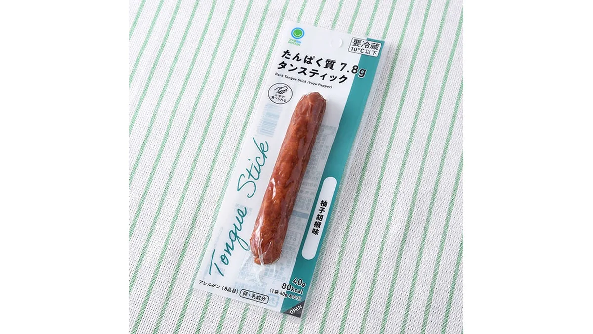 【北海道・東北・関東】たんぱく質7.8g　タンスティック　柚子胡椒味