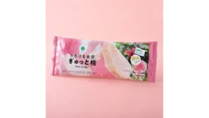 とろける食感ぎゅっと桃