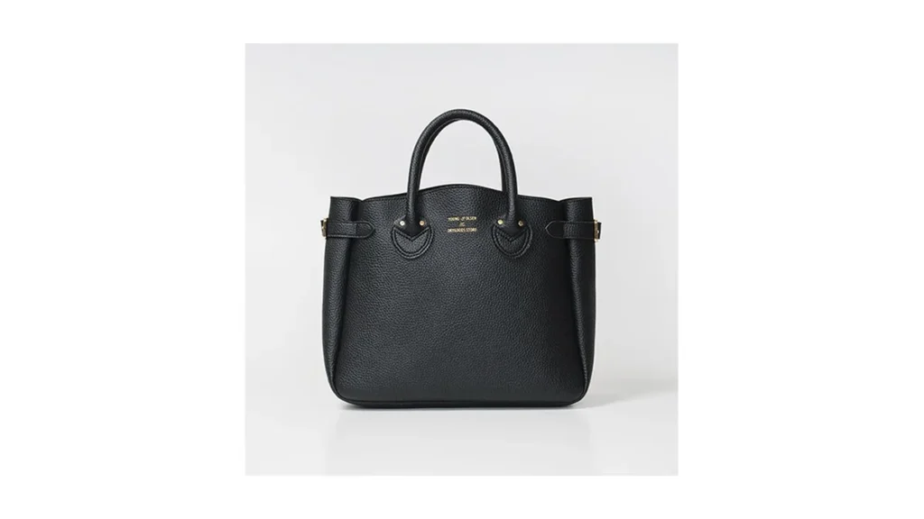 YOUNG & OLSEN The DRYGOODS STORE BELTED TOTE BAG BOOK BLACK