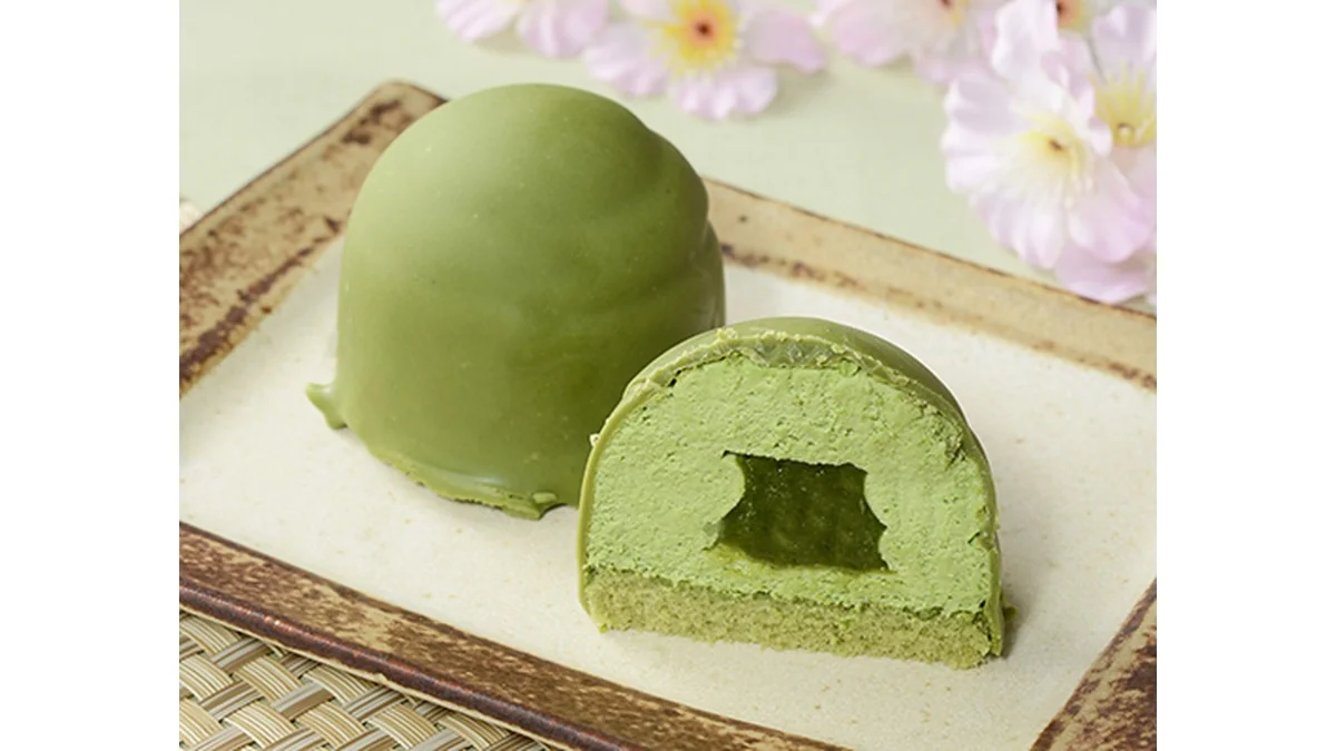 Uchi Café×森半　ショコラドーム　抹茶