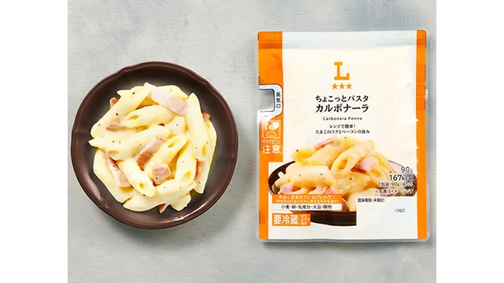 ちょこっとパスタ　カルボナーラ