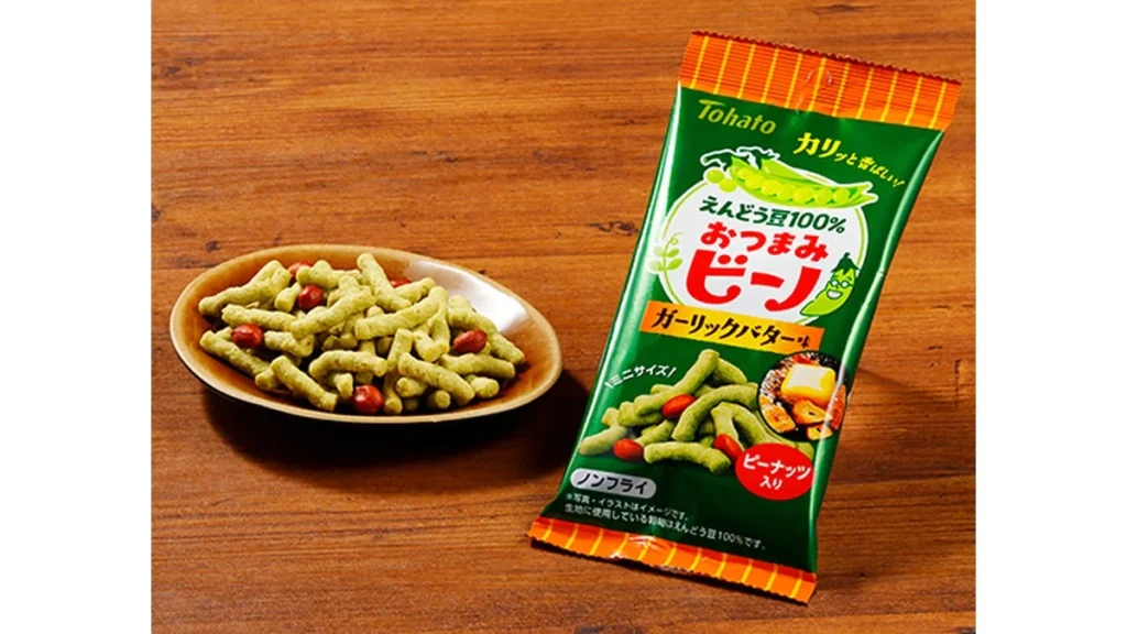 東ハト　おつまみビーノ　ガーリックバター味