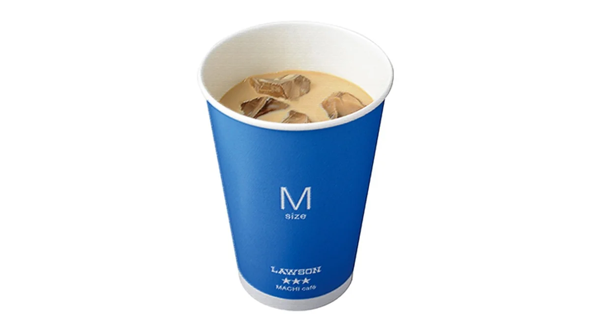 カフェインレス　アイスカフェラテ(M)