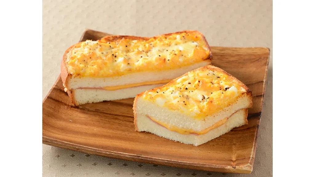 ハムチーズたまごトースト