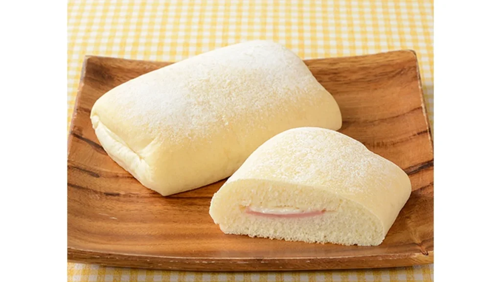 もっちりとしたハムチーズパン