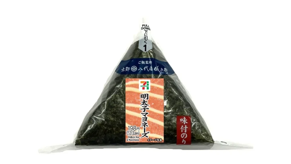 味付海苔おにぎり明太子マヨネーズ