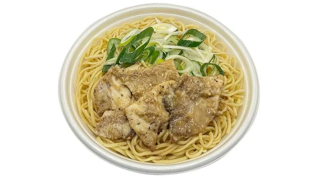 豚トロねぎ盛り塩焼そば