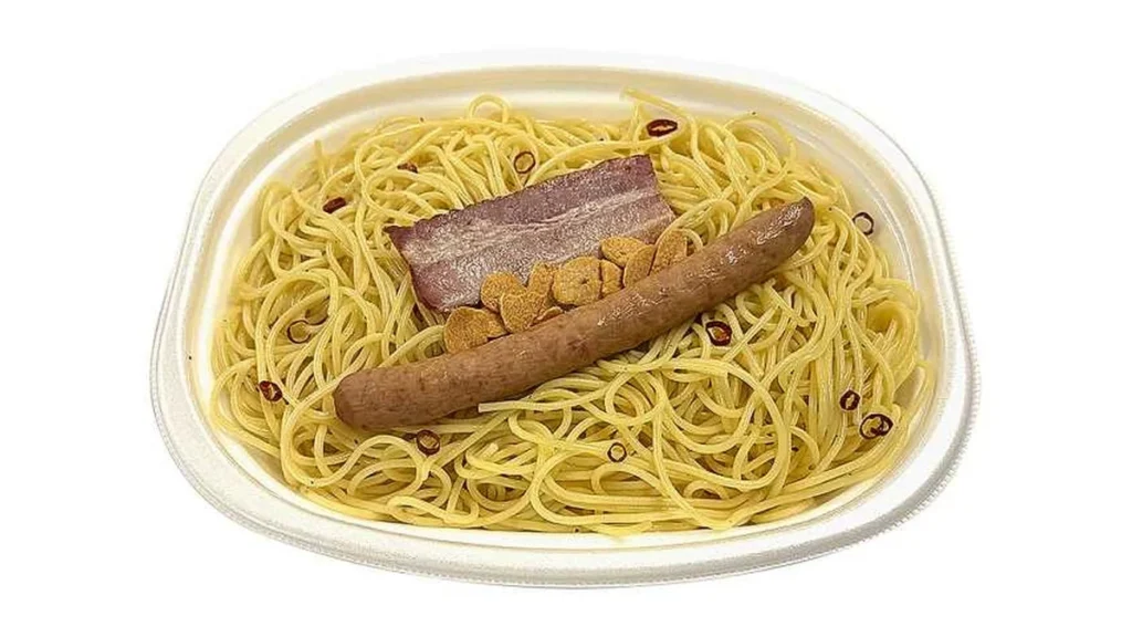 大盛りペペロンチーノ