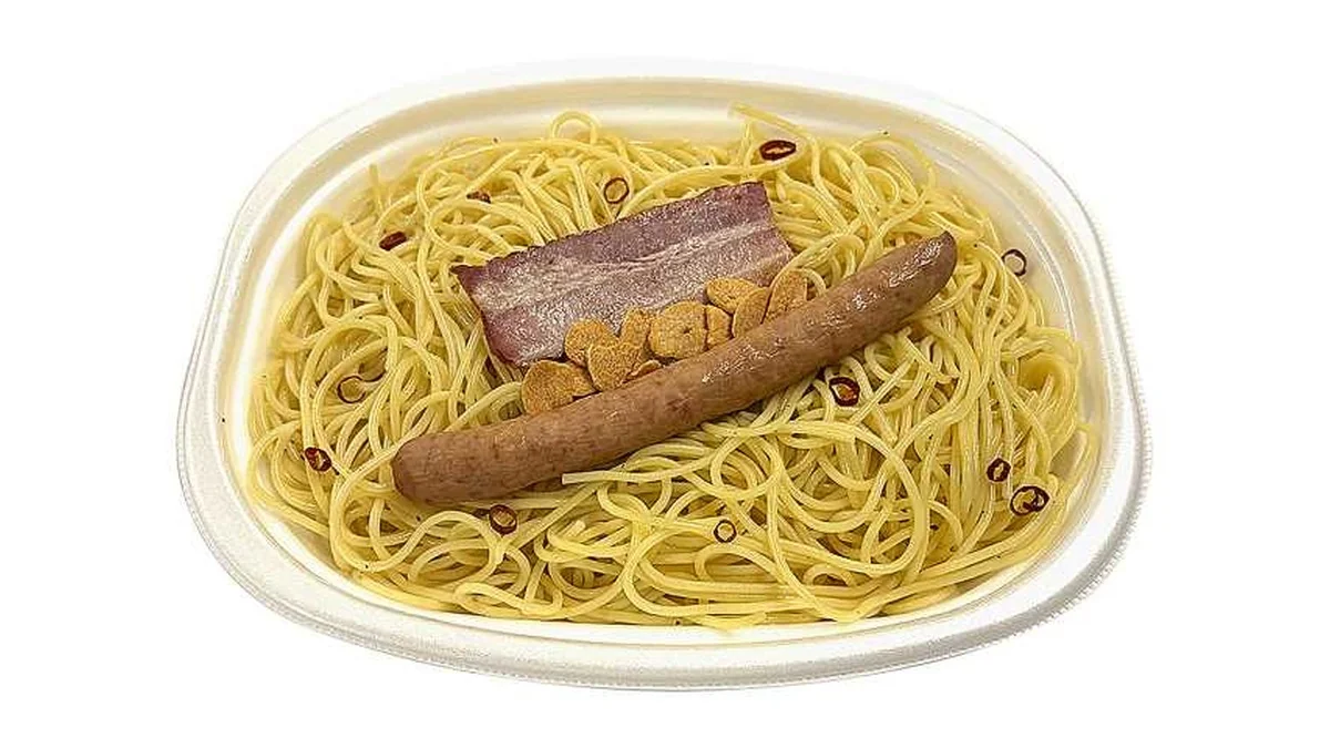 大盛りペペロンチーノ