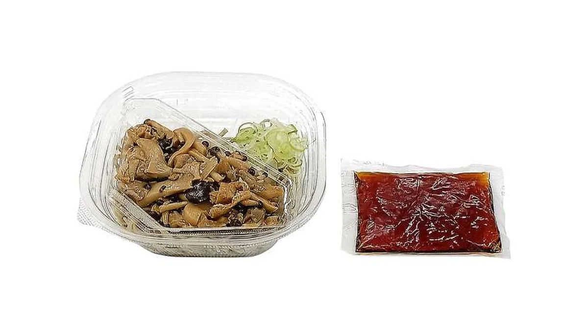 ４種きのこの冷しそば
