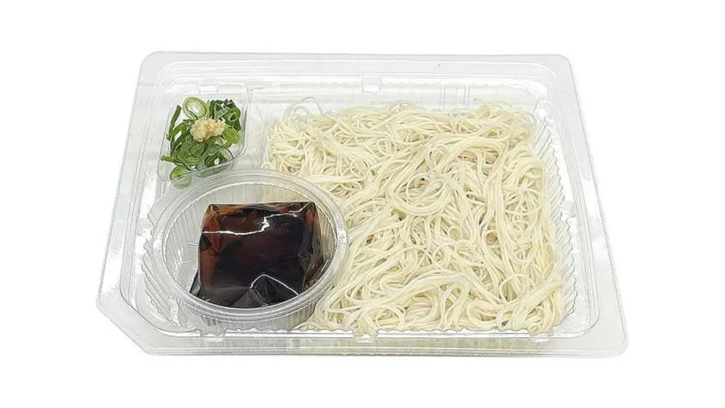 ５種の重ねだし　手延べそうめん