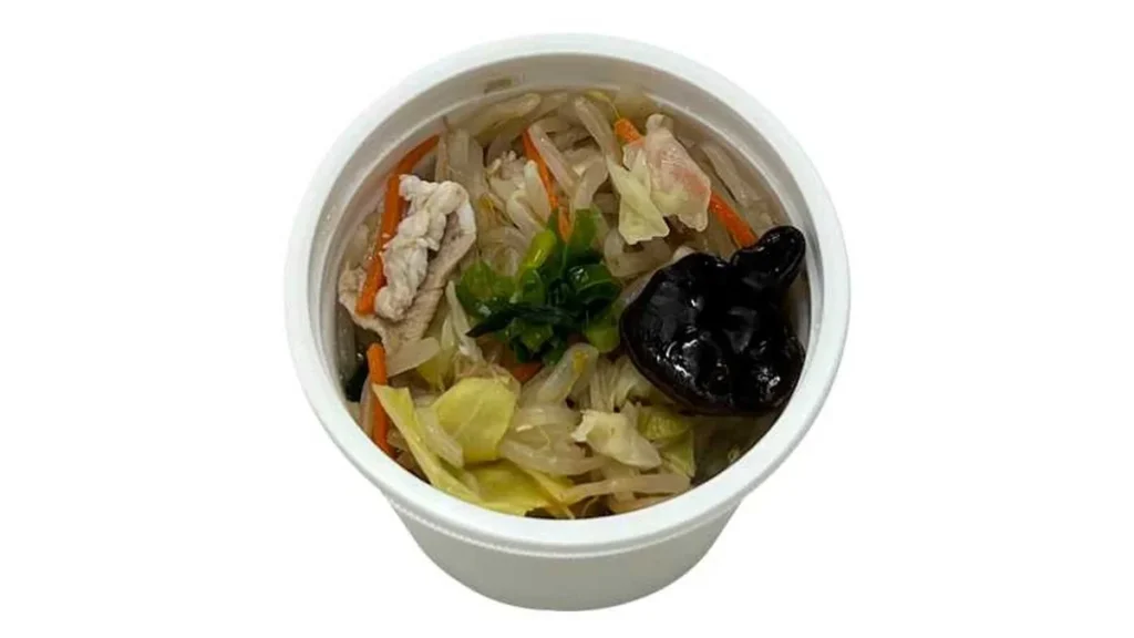 旨塩　野菜たっぷりタンメンスープ