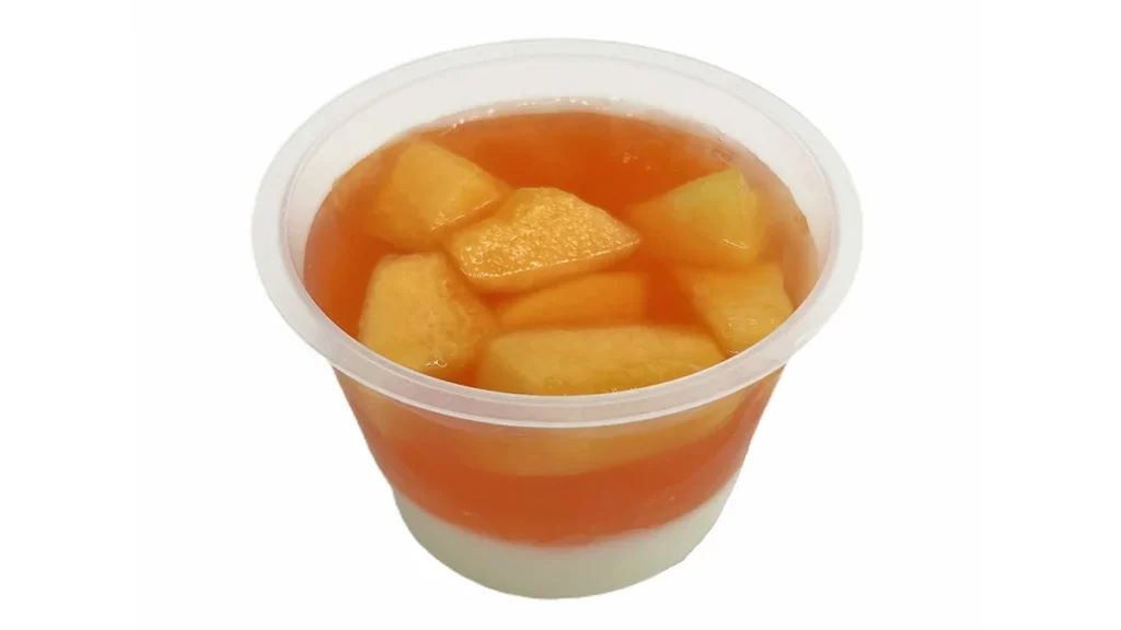 クインシーメロンのもちとろ杏仁豆腐