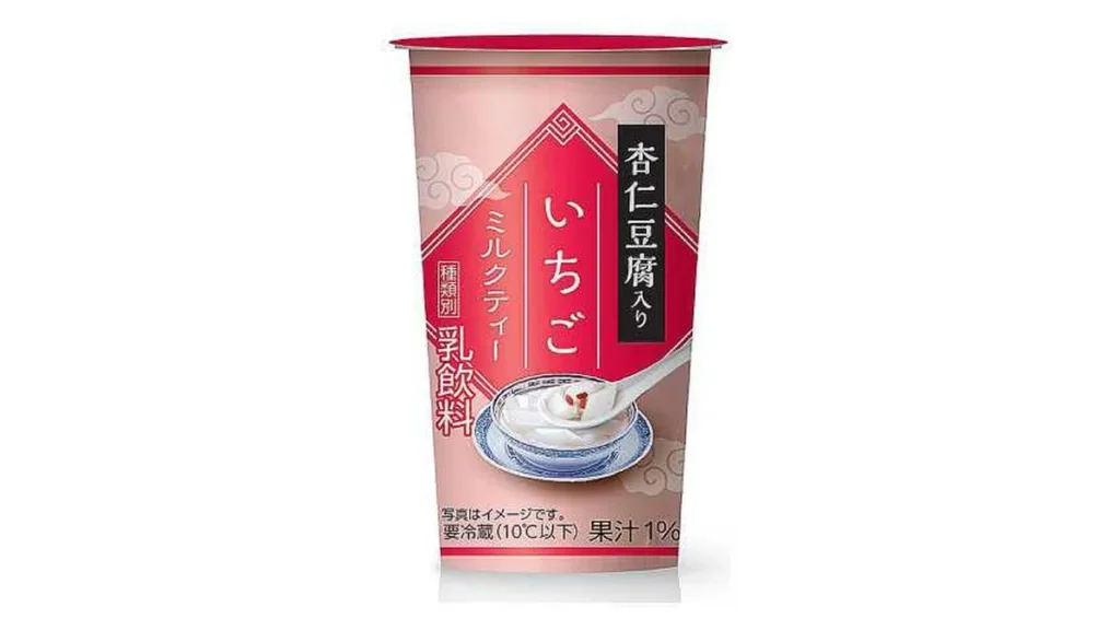 安曇野　杏仁豆腐入りいちごミルクティー　２１０ｇ