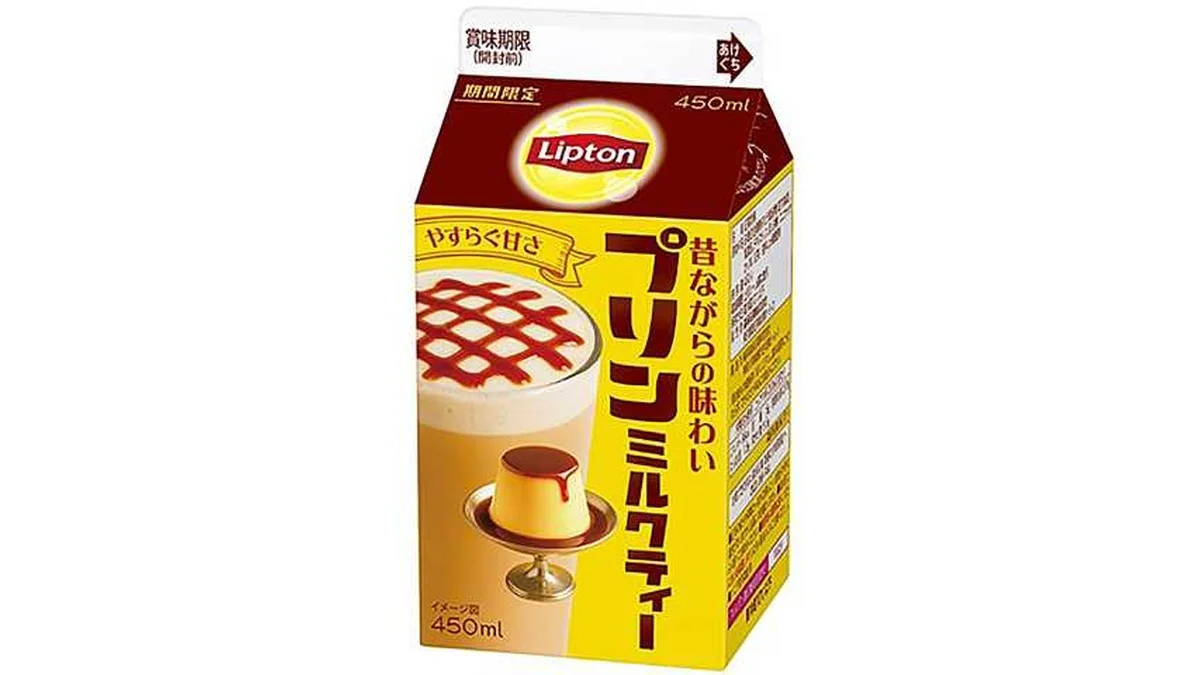 リプトン　プリンミルクティー
