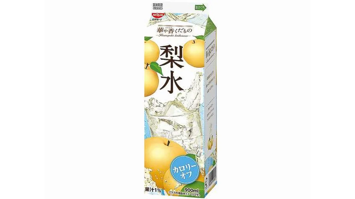 日清ヨーク　華や香くだもの　梨水　９００ｍｌ