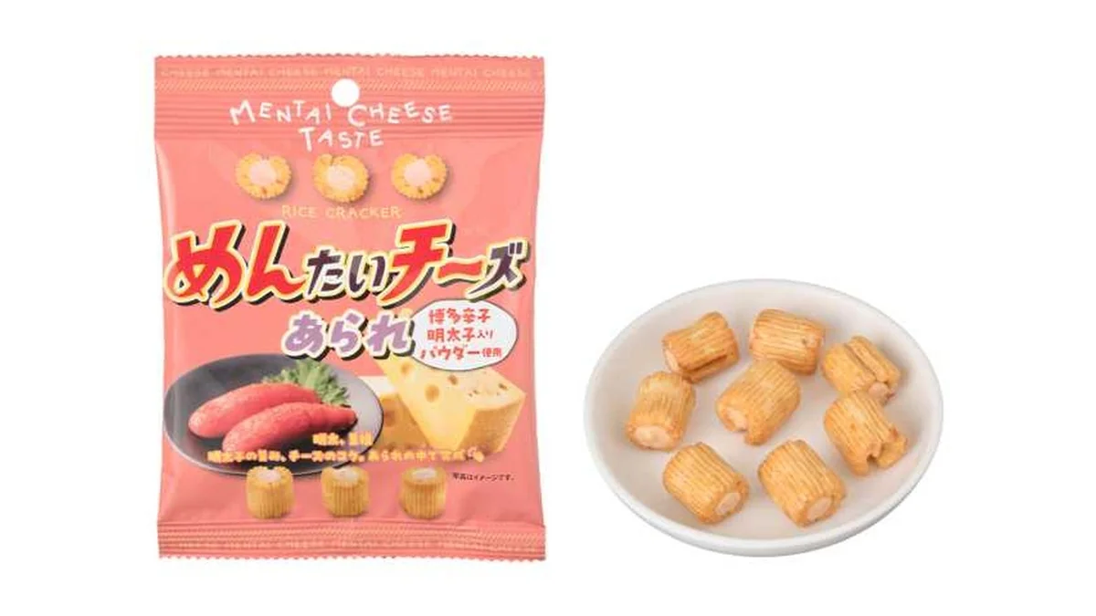 きらら　めんたい　チーズあられ