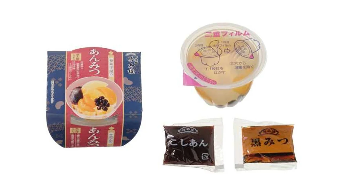 榮太樓　和菓子屋のあんみつ