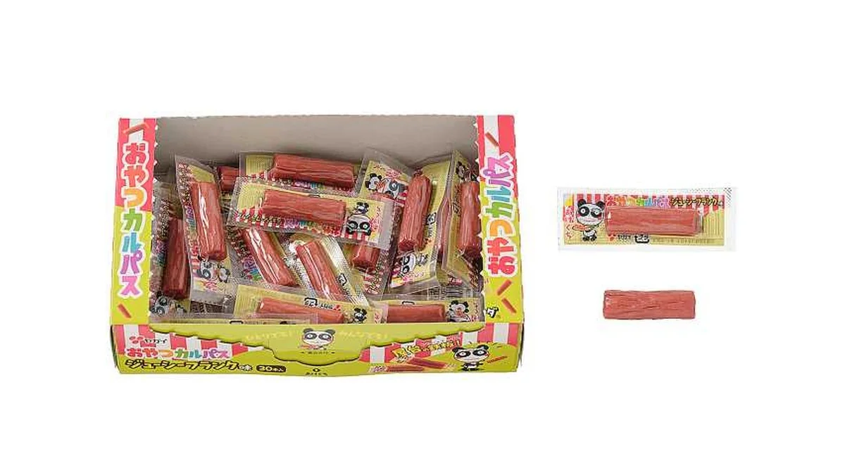 ヤガイ　おやつカルパス　ジューシーフランク味