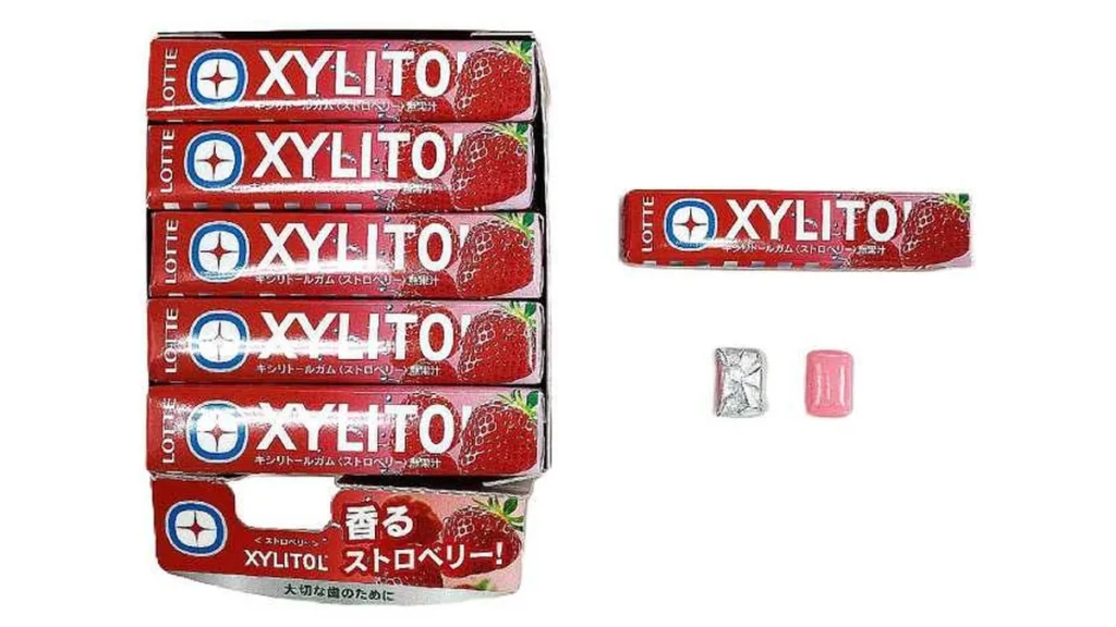 ロッテ　キシリトール　ストロベリー