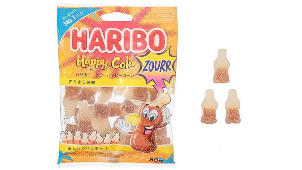 ハリボー　サワーハッピーコーラ