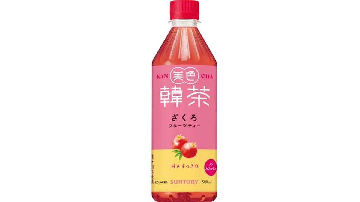 サントリー　美色韓茶　ざくろフルーツティー　５００ｍｌ