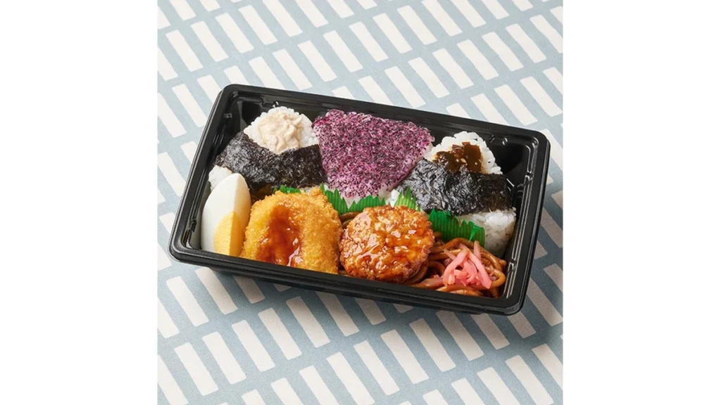 【東海】おむすび3個のミニ弁当