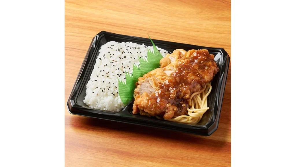 香味醤油ソースの鶏から揚げ弁当