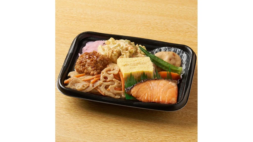 【北海道・関東・東海】銀鮭と和風おかず弁当
