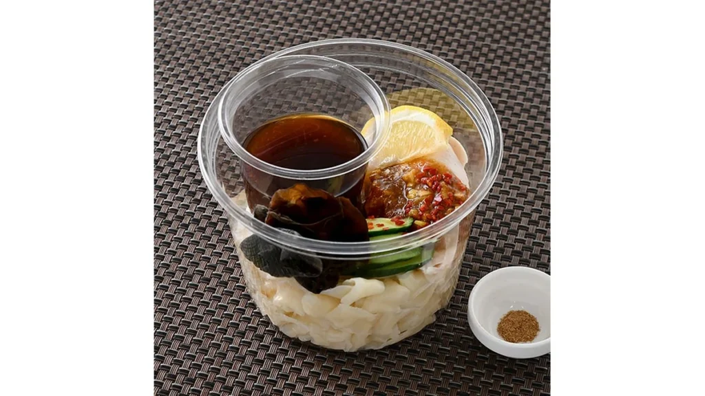 【東京都の一部・神奈川県の一部】冷製　花椒の効いたよだれ鶏と黒酢のあえ麺