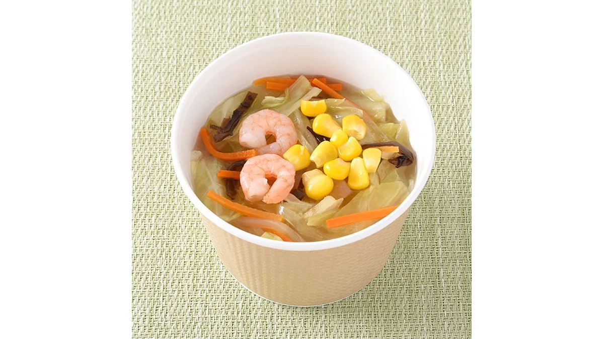 野菜タンメンスープ