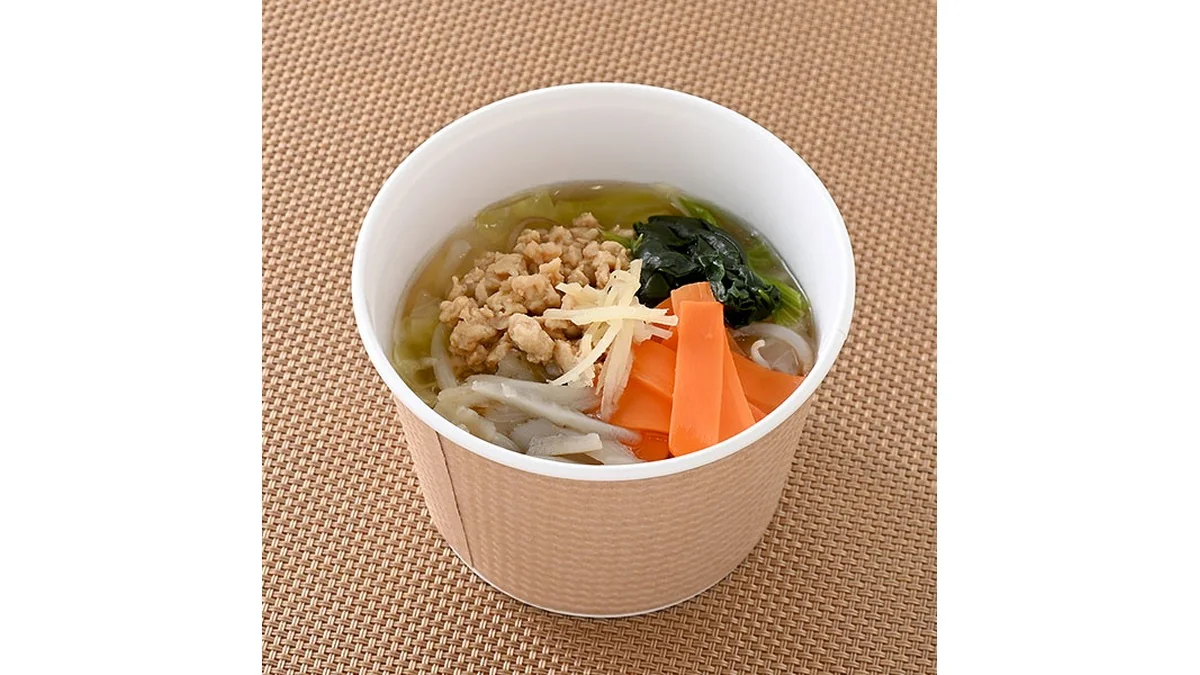 具だくさん生姜スープ