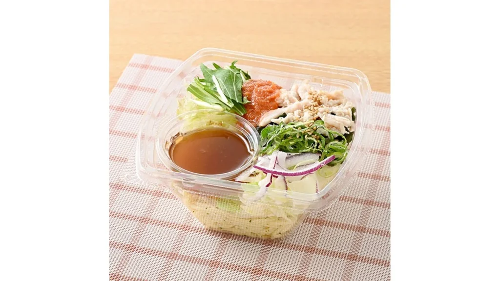 青じそ香る！博多明太子と蒸し鶏のパスタサラダ