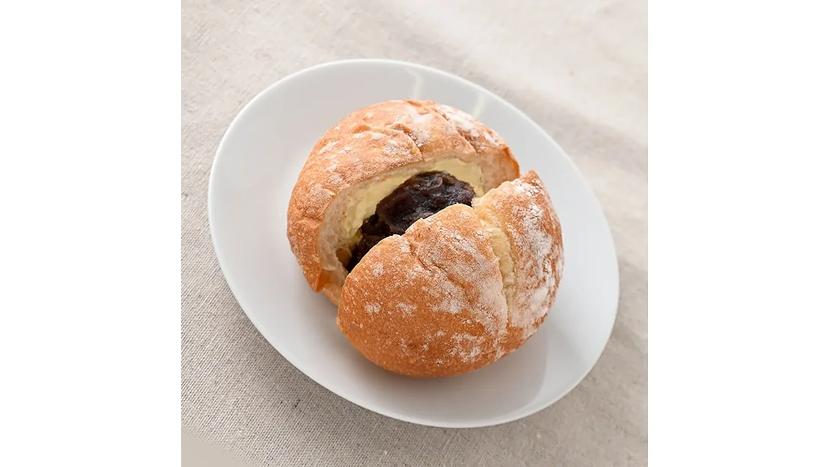 たっぷりあんバターフランス