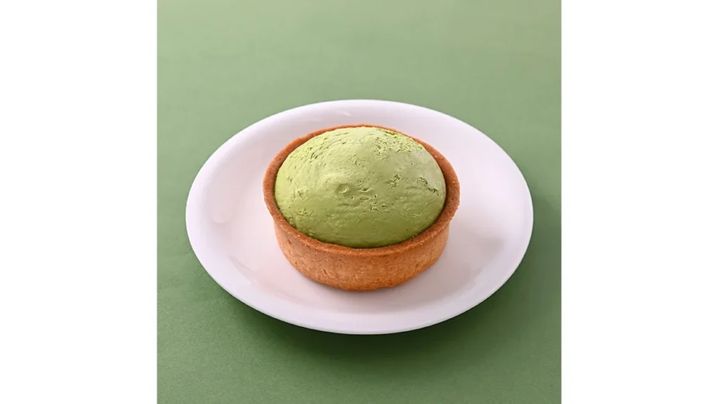 宇治抹茶のクリームタルト