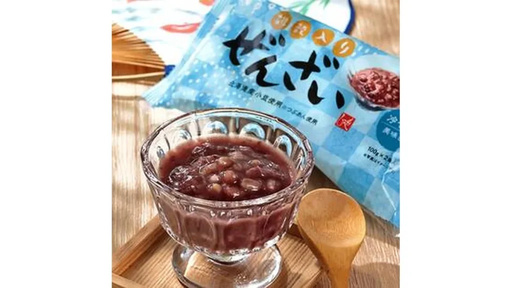 北海道産小豆使用　雑穀入りぜんざい　2個