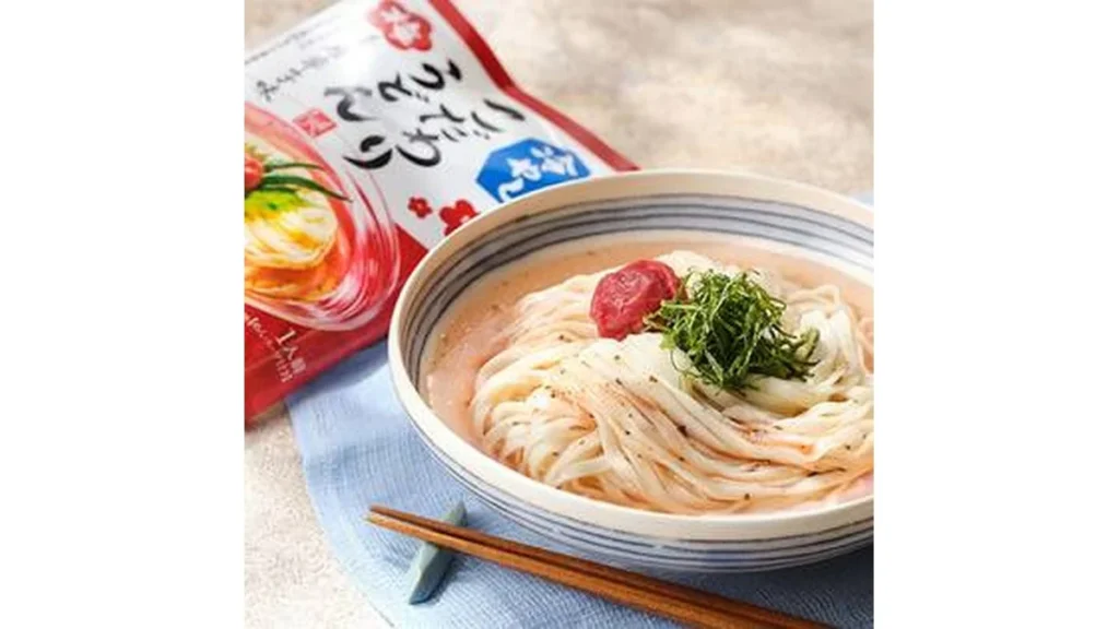 冷やしこだわりうどん　梅　青唐辛子味　130g