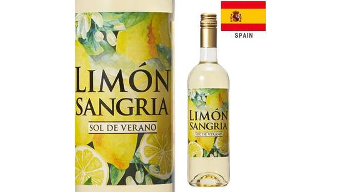 【お酒】ソル・デ・ベラーノ　レモン・サングリア　（白）　750ml